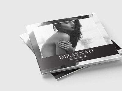 Minimalist square magazine