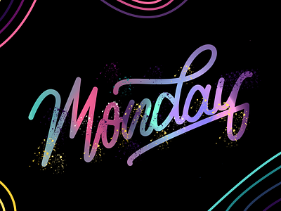 Monday Lettering