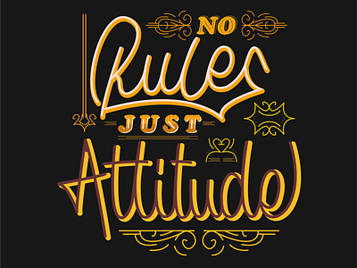 No Rules Just Attitude Letter 2