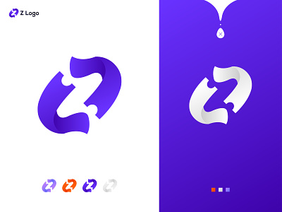 Z- Letter logo design branding for sale...💜