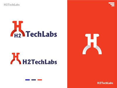 H2 TechLabs - Technology Logo Design Branding (Unused)