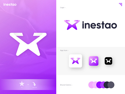 IneStao - Logo design branding 🔯+⬇️