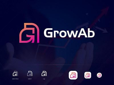GrowAb - Business logo design branding