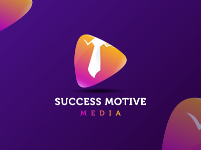 Success Motive Media - Colorful logo design branding ▷+👔