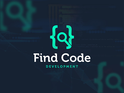 Find Code Development - Coding/web development logo design👨‍💻