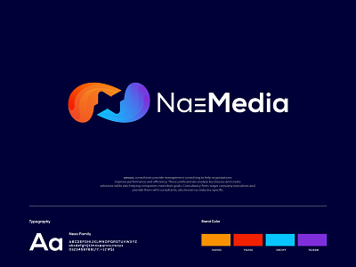 NaeMedia - Media company , Play button logo design (For Sale) 3d app icon brand video icon branding business company design entertainment burn burning illustration logo logo design media modern monogram negative space play button play production producer tech logo technology unused brand branding identity vector