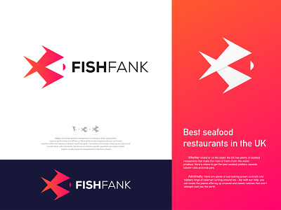 FishFank - Best Seafood Restaurant Logo Design Branding