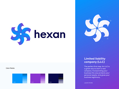 hexan - Logo Design Branding