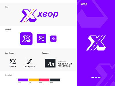 xeop - Apps Logo Design Branding