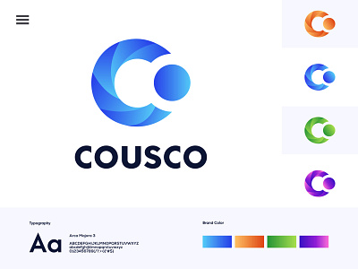 cousco - Logo Design Branding brand identity branding branding agency business c letter logo c logo clever smart modern colorful company design designer hello dribbble icon illustration logo logo design mark logomark brandmark tech tecnology vector