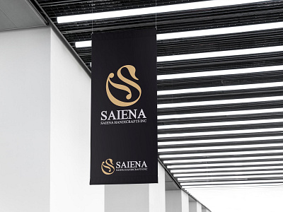 Saiena logo esign branding design logo logo design logodesign
