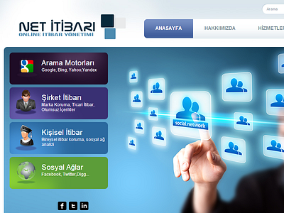 Net Itibari page web