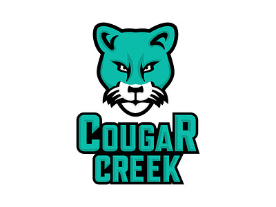 Cougar Creek Elementary - Primary Logo branding design illustration logo sports branding sports design sports logo vector