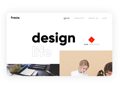 Design agency agency design flat minimal portfolio studio ui ux