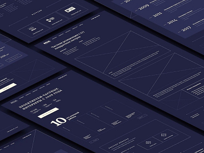 Some wireframes from current progect design prototype ui ux web wire frame