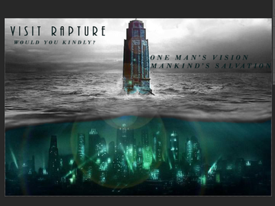 KPurvis_Rapture bioshock design illustration photoshop rapture vector