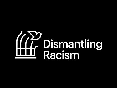 Dismantling Racism Initiative branding logo racism