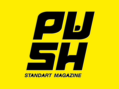 Push art finger logo magazine push