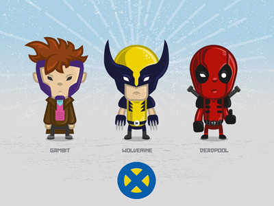 Mutants anti deadpool gambit heroes mutants wolverine xmen