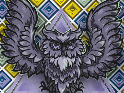 Nightowl berlin flyer illustration night owl wysiwyg