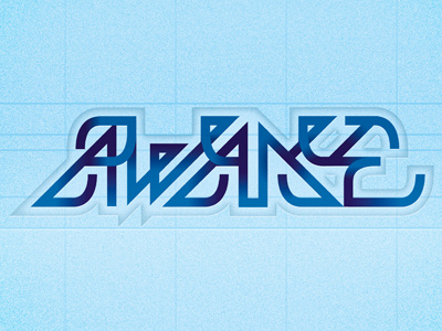 Awake awake logo type typography
