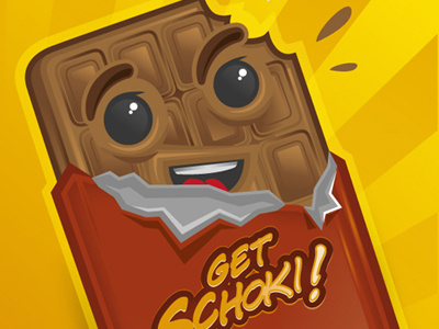 Choc character chocolate