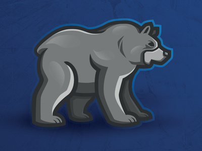 Wolfbear bear illustration wolf