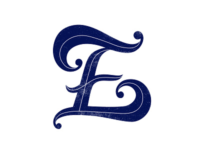 Letter E affinity berlin capitals design letter lettering screenprint type typography vector