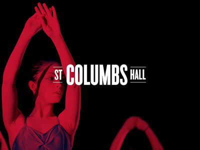 St Columbs Hall branding events venue