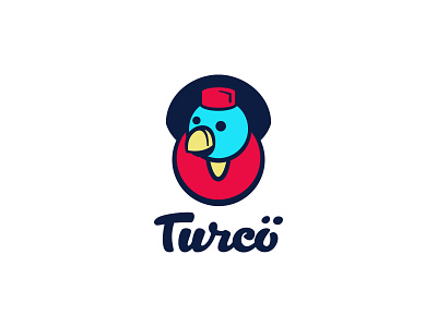 Logo for Turcö brand brand identity branding coffee coffeeshop lettering logo logotype turkey typography