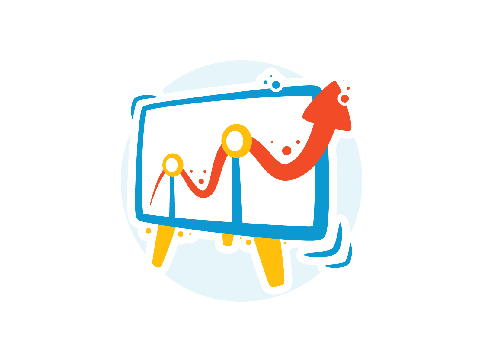 Success Presentation Icon by Stas Burleiev on Dribbble