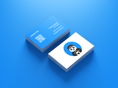 Panda Ride Brand Design branding graphic design logo ui