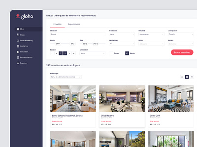 Real Estate Dashboard dashboad dashboard design dashboard ui real estate real estate app ui ui ux ui design uidesign