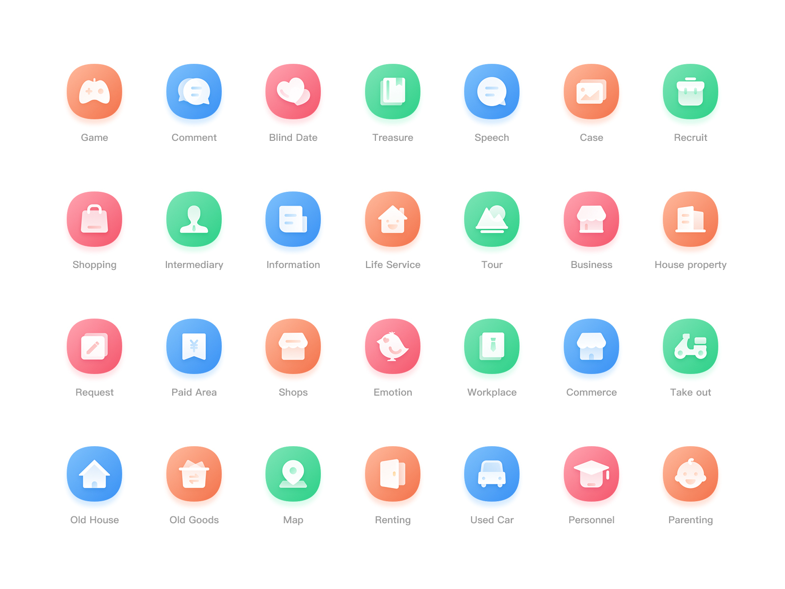 Common icons by Dwyane on Dribbble