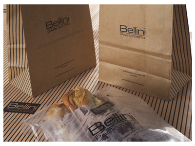 Bellini Pasticceria & Cafe cafe coffee grafica imagen packaging pastry patisserie restaurante