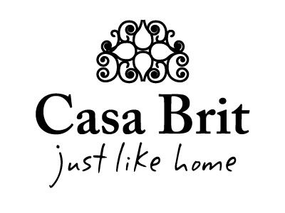Logo Casa Brit black boutique hotel buenos aires