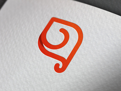 Elephant logo design design elephant illustrator leaf logo logomark minimal modern orange vector