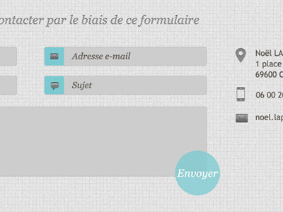 Contact form website contact form maquette web contact form web design