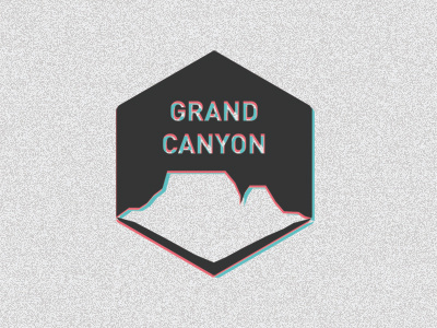 Logo Grand Canyon icon illustration logo photoshop type vector