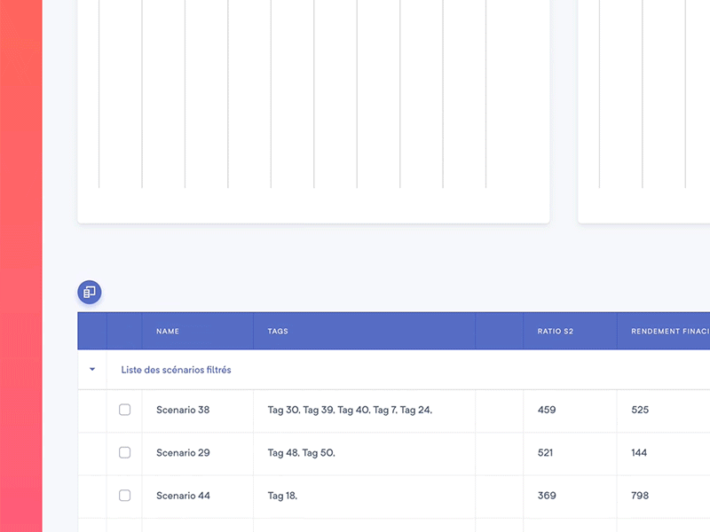 App table & charts zoom app button chart checkbox colors gradient sketch table