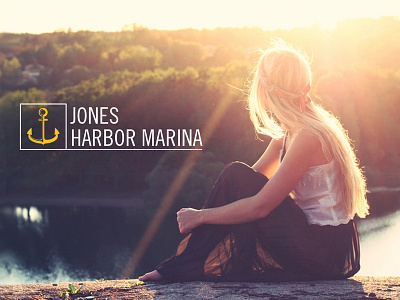 Jones Harbor Marina Branding branding logo