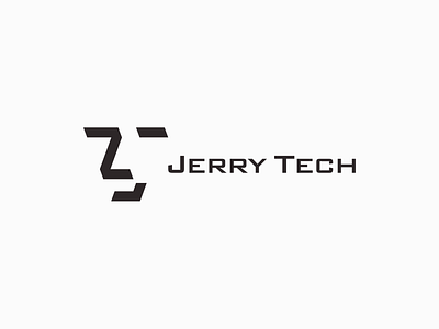 JERRY TECH LOGO DESIGN branding design icon logo tech typography