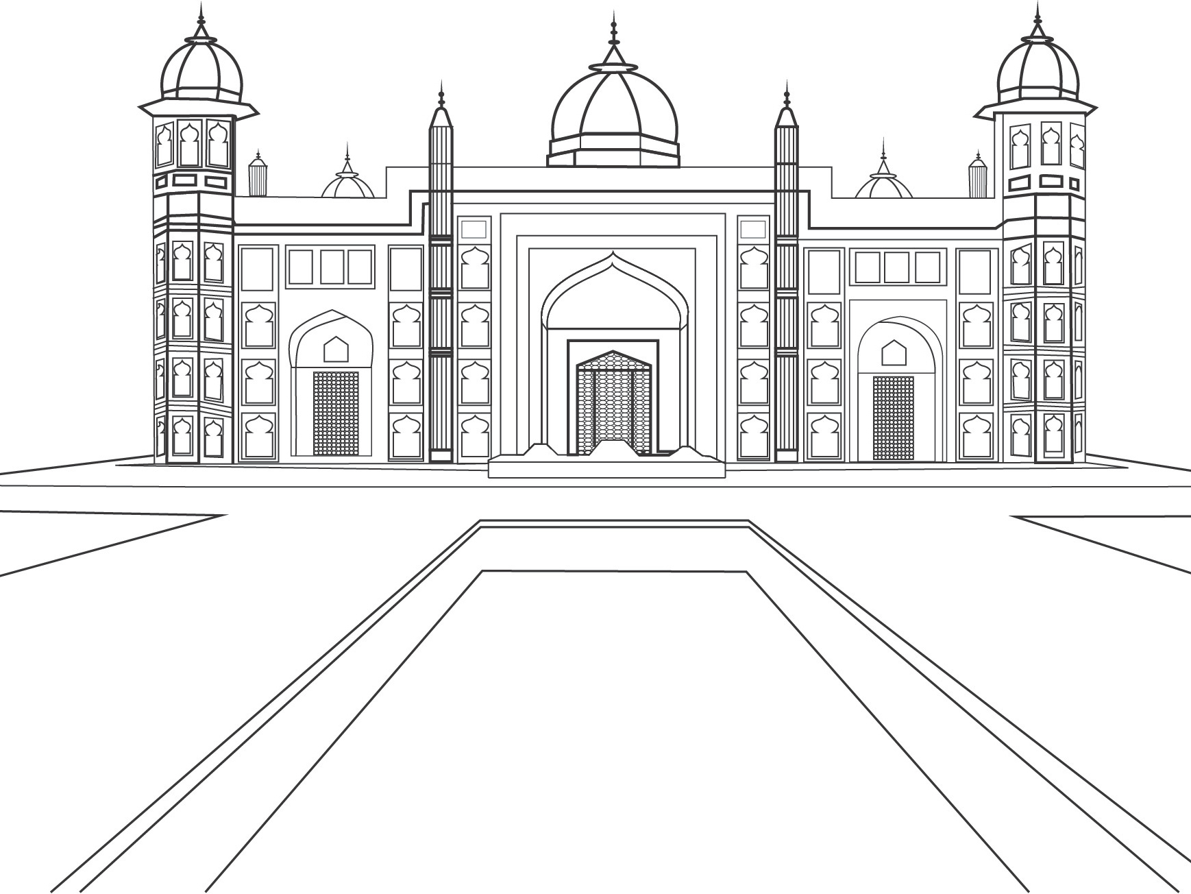 Lal Bag kella by ni RU on Dribbble