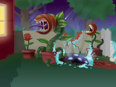 Night Garden illustration