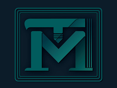 TM Logo illustration illustrator logo