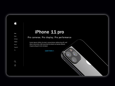 iPhone 11 pro design web design webdesign website website design