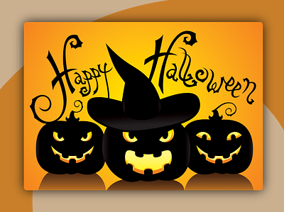 Happy Halloween illustration illustrator