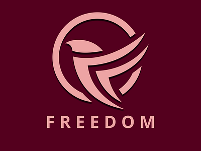Freedom design illustration illustrator logo