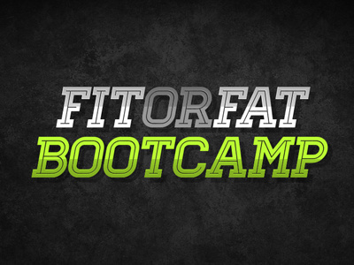 Fit or Fat Bootcamp Logo