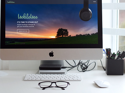 Trebletree Site Redesign clean web design site redesign web design web design agency wordpress